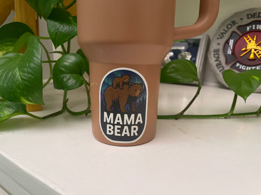 Mama Bear Vinyl Sticker