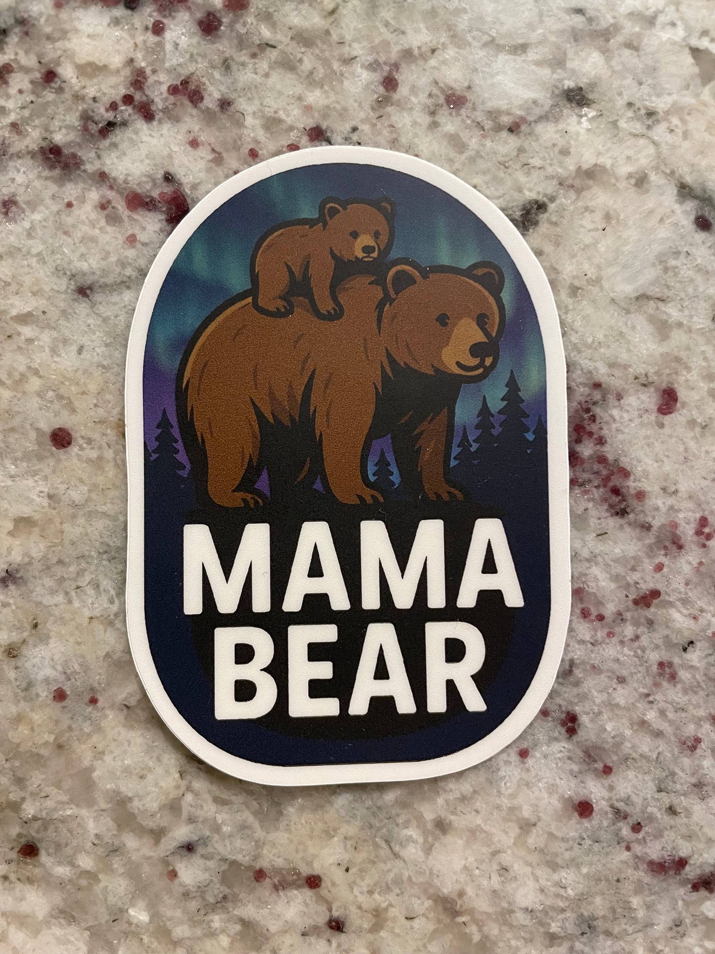 Mama Bear Vinyl Sticker